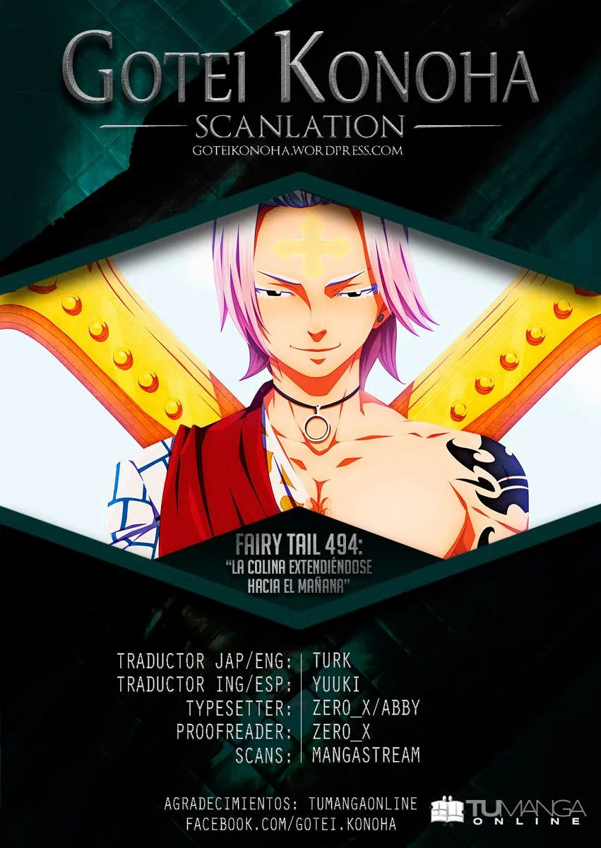Fairy Tail Capítulo 494 en Línea - página 1