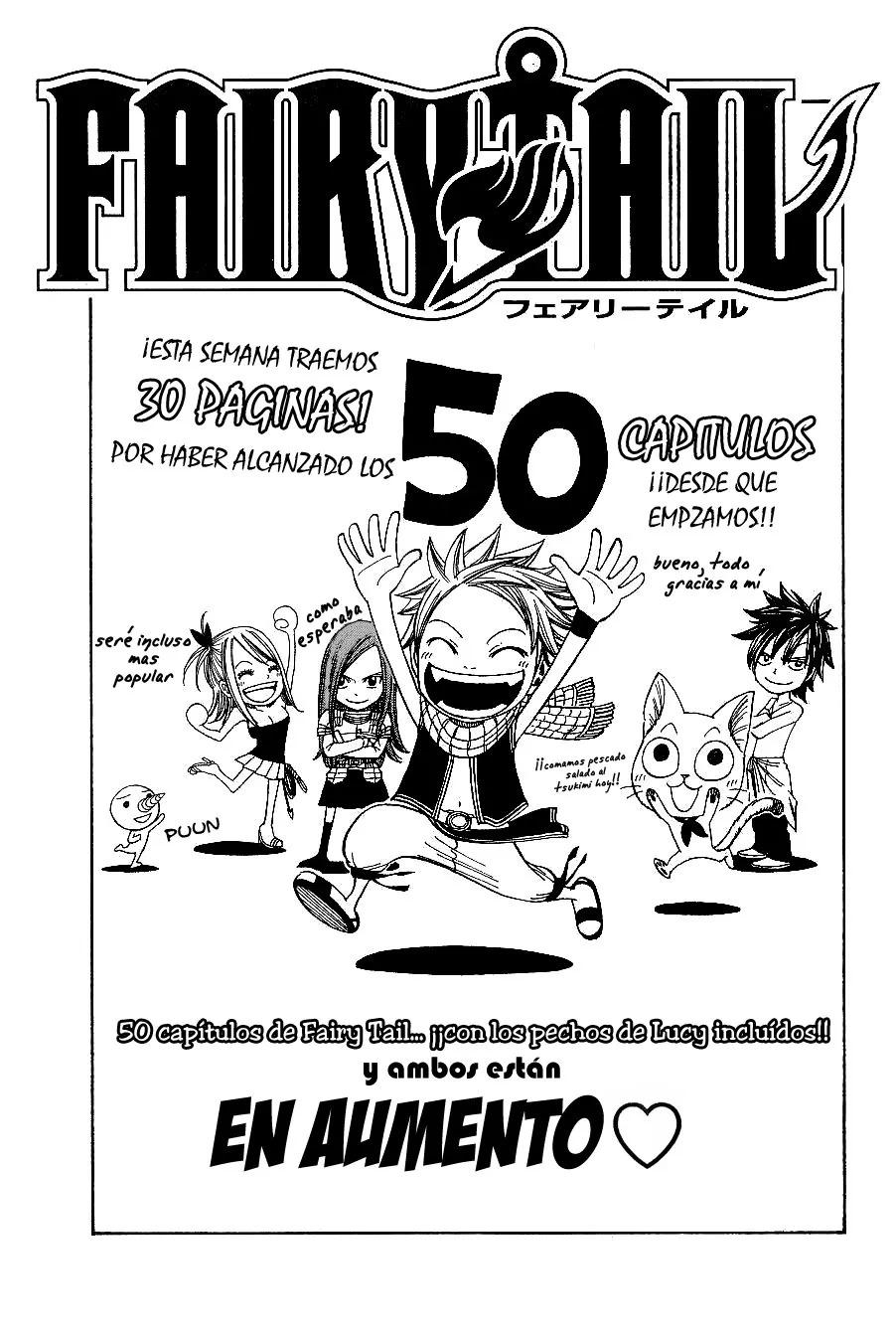 Fairy Tail Capítulo 50 en Línea - página 1