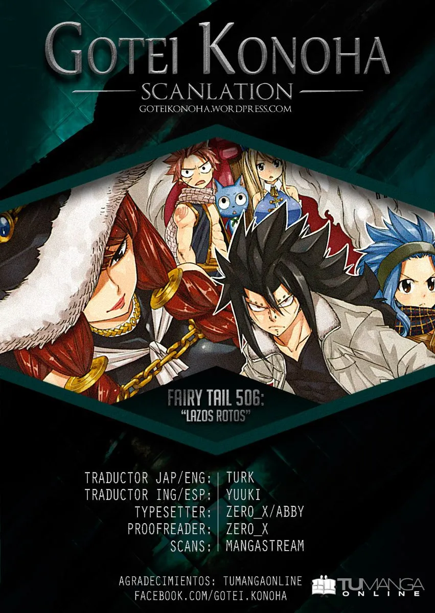 Fairy Tail Capítulo 506 en Línea - página 1