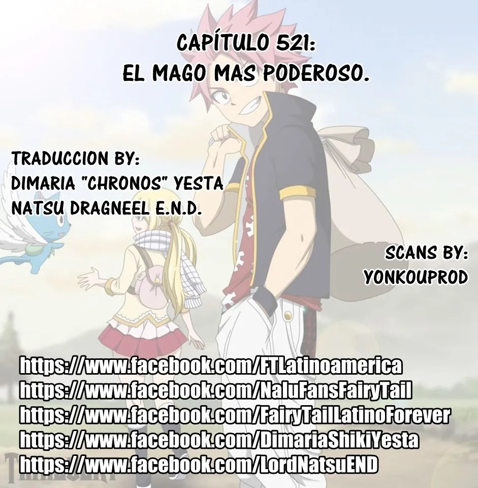 Fairy Tail Capítulo 521 en Línea - página 1