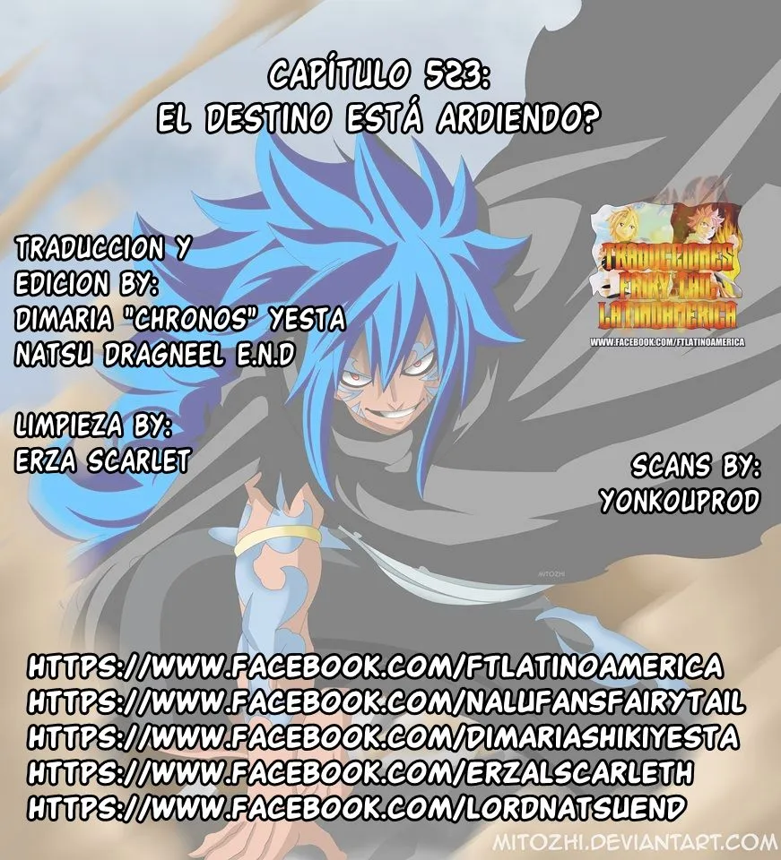 Fairy Tail Capítulo 523 en Línea - página 1