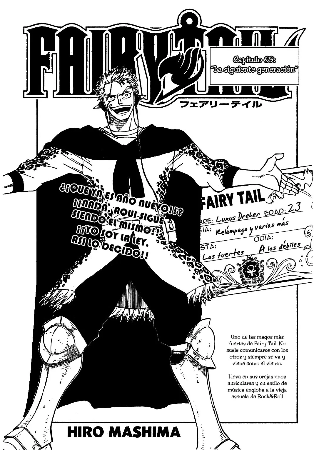 Fairy Tail Capítulo 69 en Línea - página 1