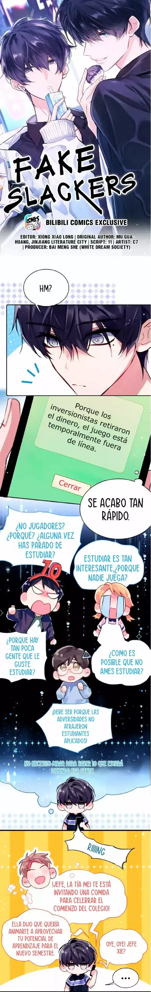 Fake slackers Capítulo 20 en Línea - página 1