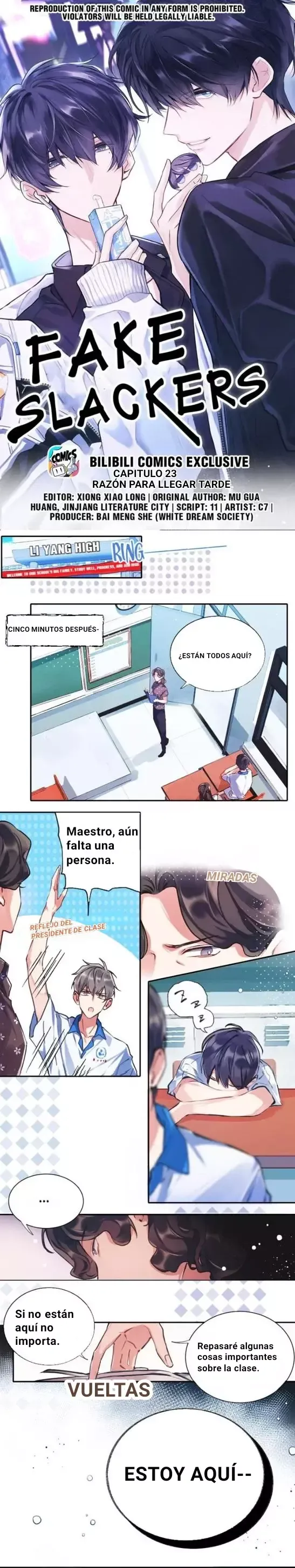 Fake slackers Capítulo 23 en Línea - página 1