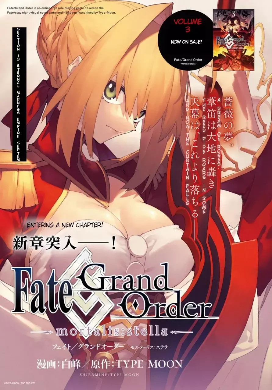 Fate/Grand Order -Mortalis:Stella- Capítulo 13 en Línea - página 1