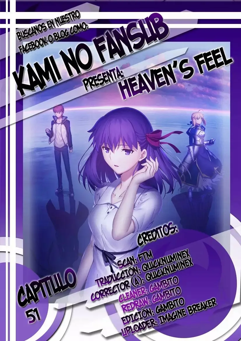 Fate/stay night: Heavens Feel Capítulo 51 en Línea - página 1