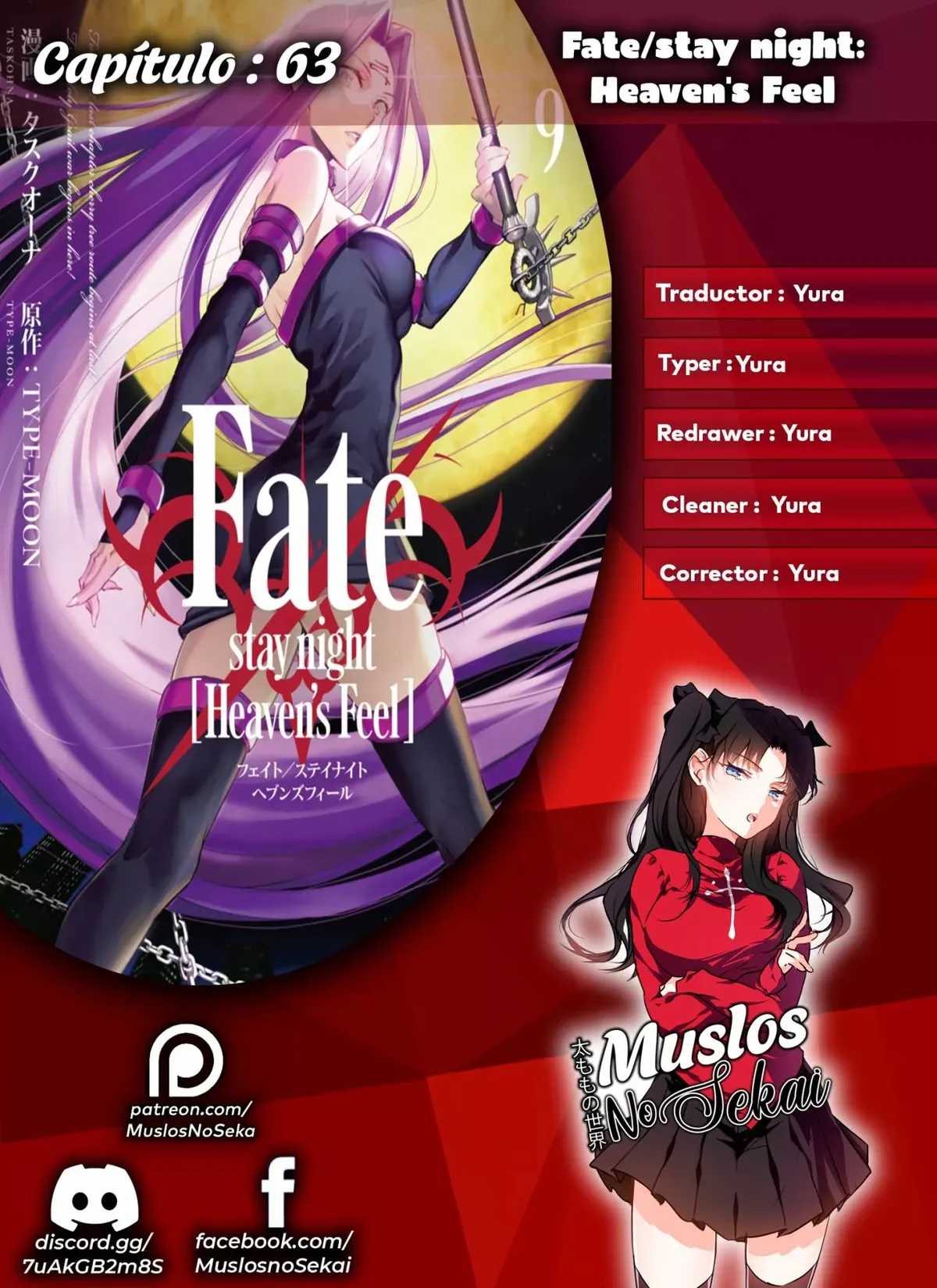 Fate/stay night: Heavens Feel Capítulo 63 en Línea - página 1