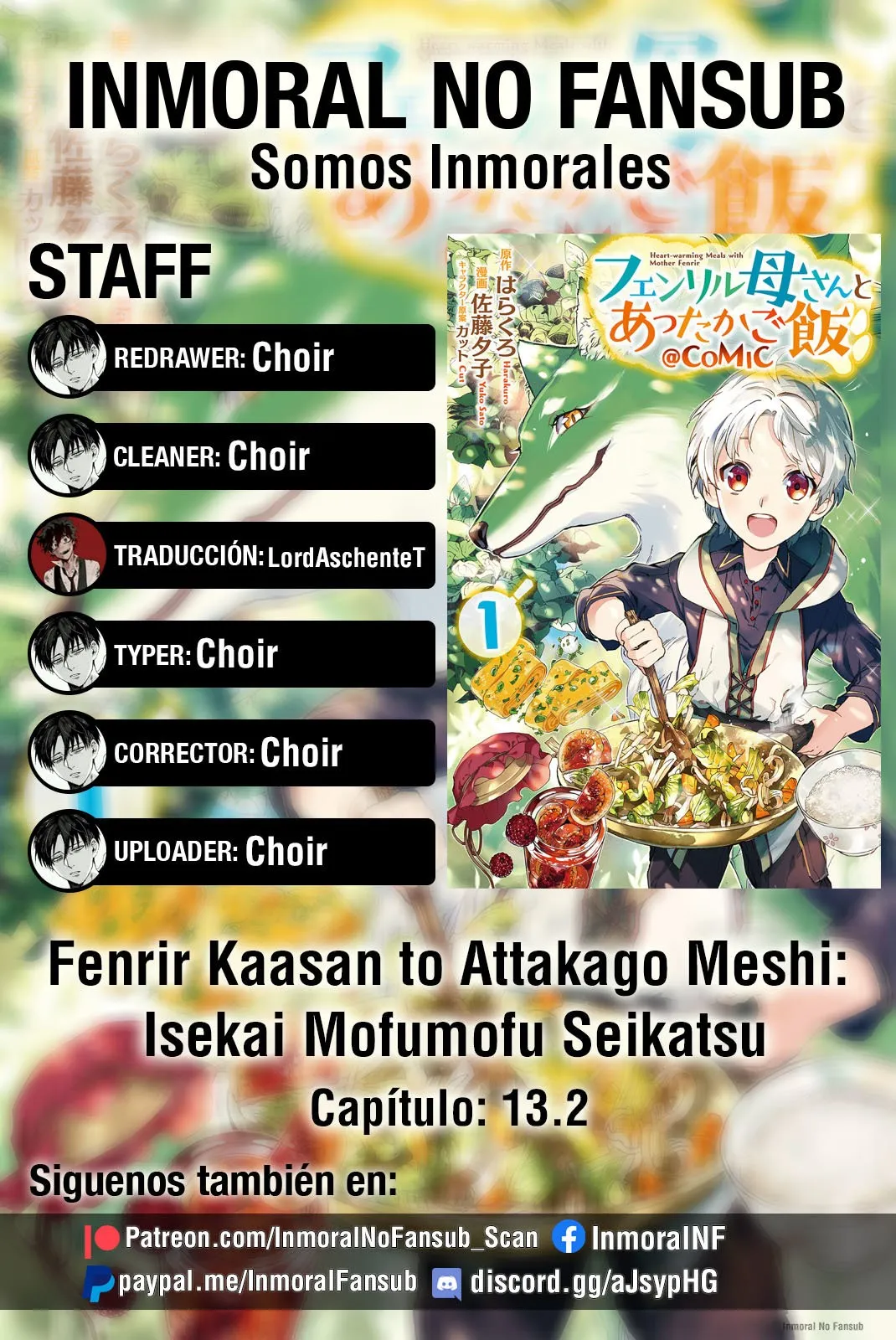 Fenrir Kaasan to Attakago Meshi: Isekai Mofumofu Seikatsu Capítulo 13.2 en Línea - página 2