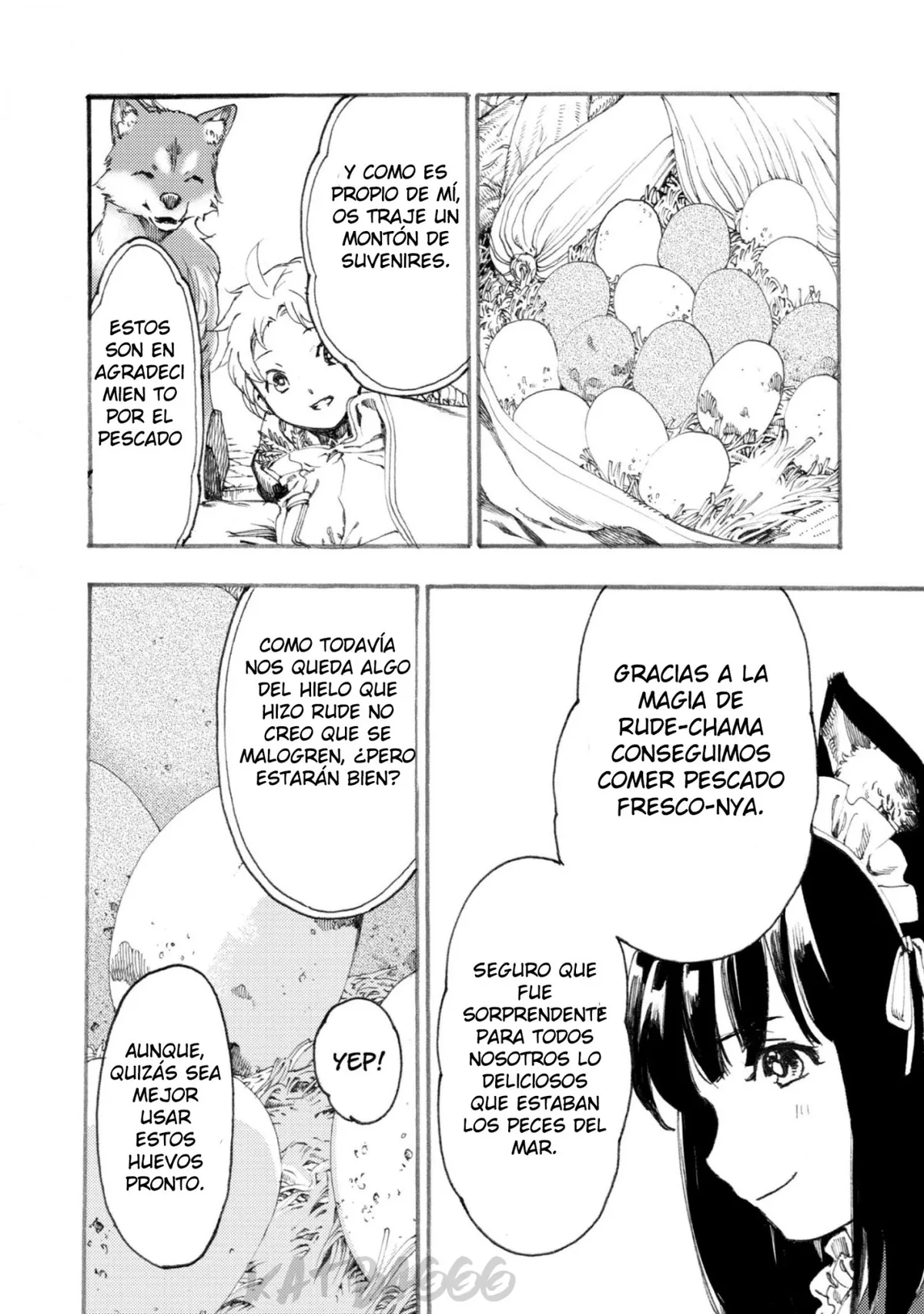 Fenrir Kaasan to Attakago Meshi: Isekai Mofumofu Seikatsu Capítulo 4.2 en Línea - página 11
