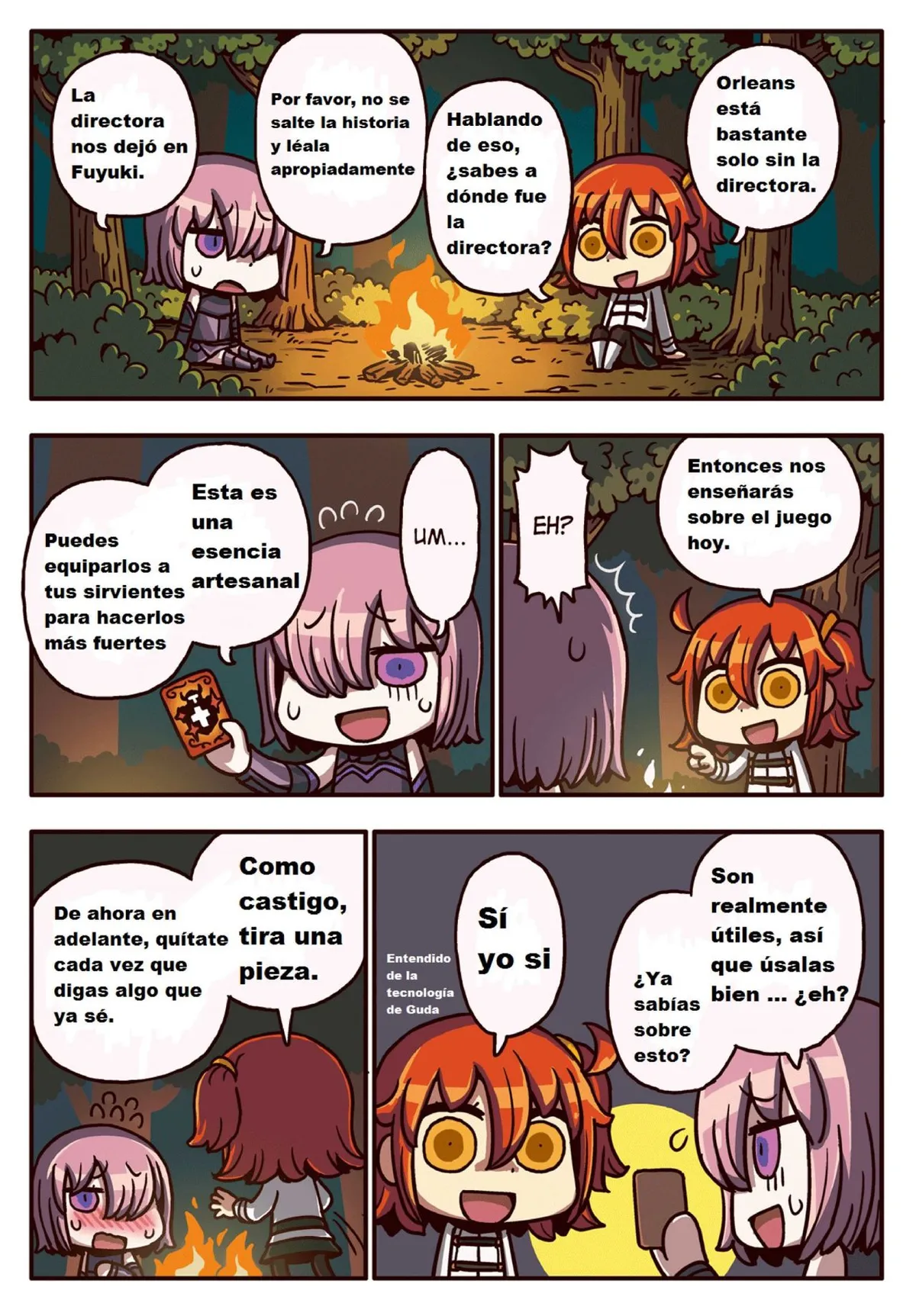 FGO. Manga de Wakaru! Capítulo 14 en Línea - página 1
