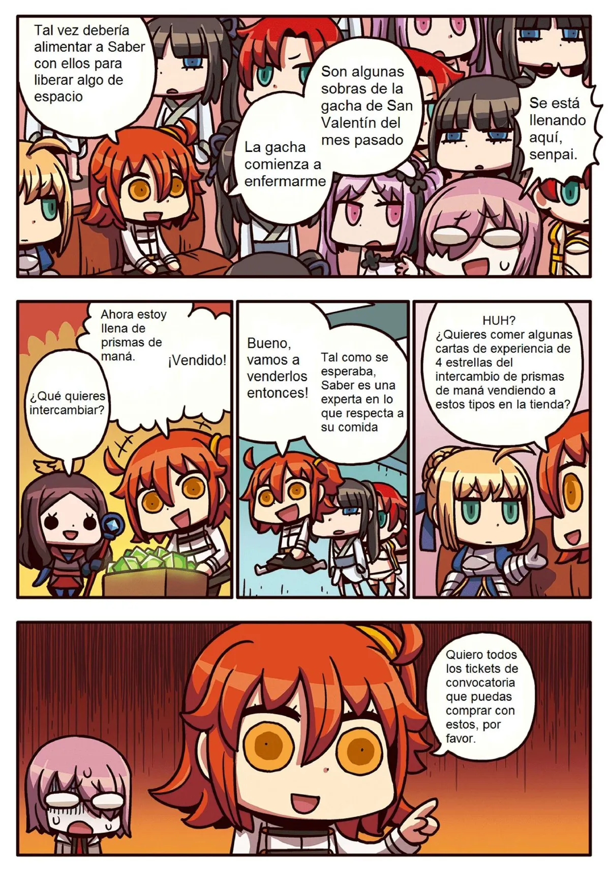 FGO. Manga de Wakaru! Capítulo 29 en Línea - página 1