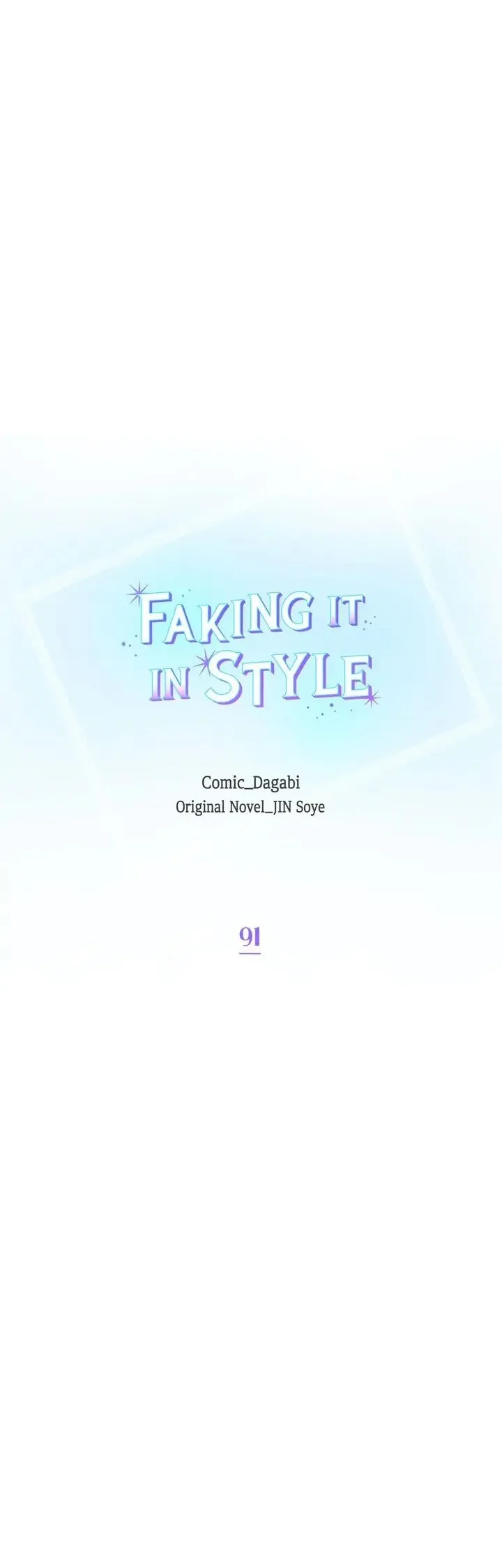 Fingiendo Con Estilo Capítulo 91 en Línea - página 1
