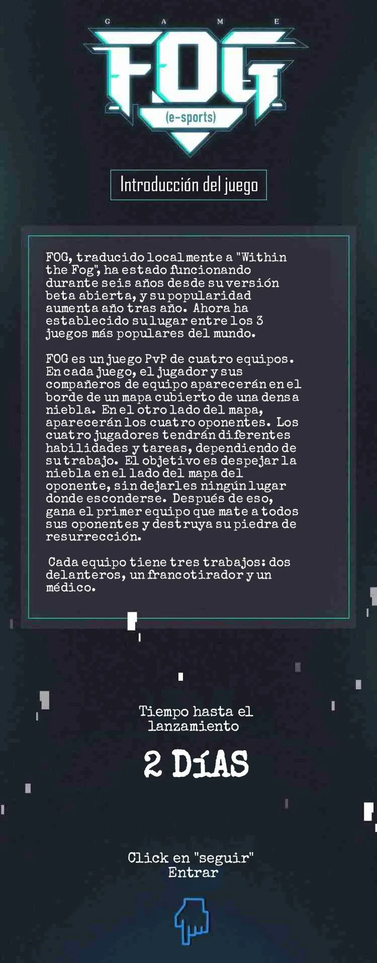 Fog (E-sports) Capítulo 0.1 en Línea - página 8