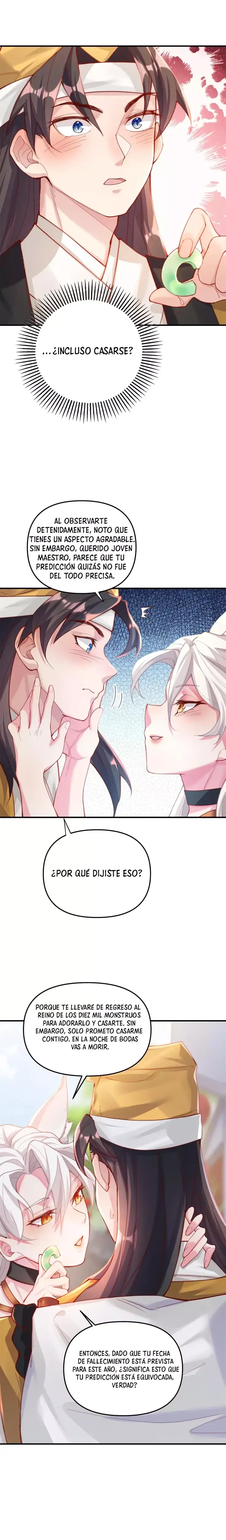 Fue solo una adivinación, ¡¿por qué la Emperatriz Demonio de Nueve Colas se convirtió en mi esposa?! Capítulo 2.2 en Línea - página 9