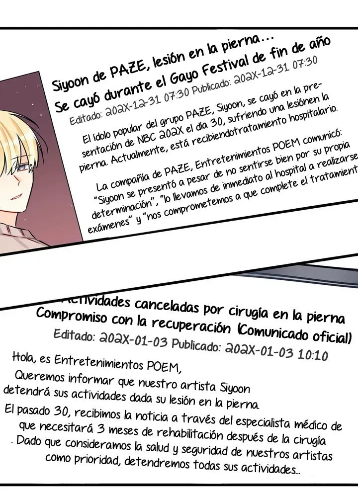 FUERA DEL ESCENARIO Capítulo 1 en Línea - página 19