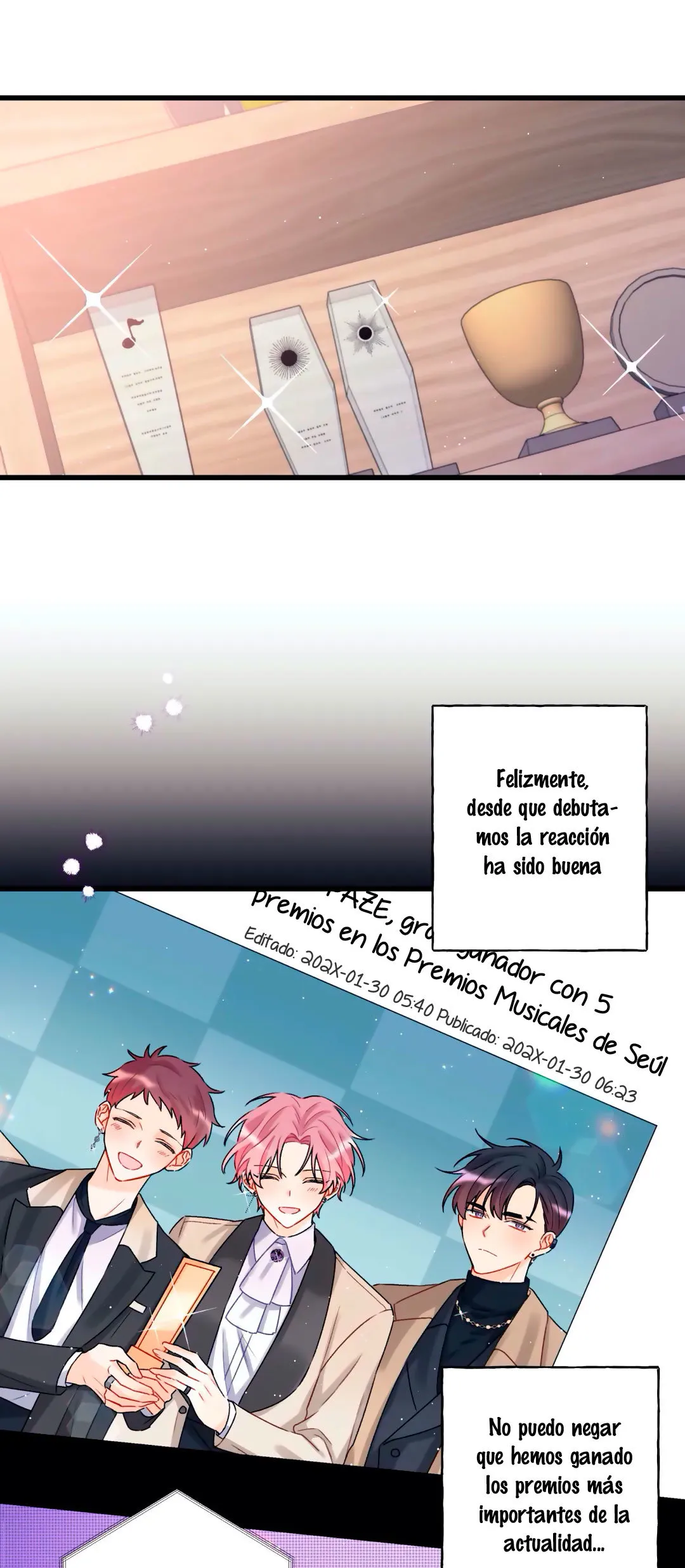FUERA DEL ESCENARIO Capítulo 2 en Línea - página 9