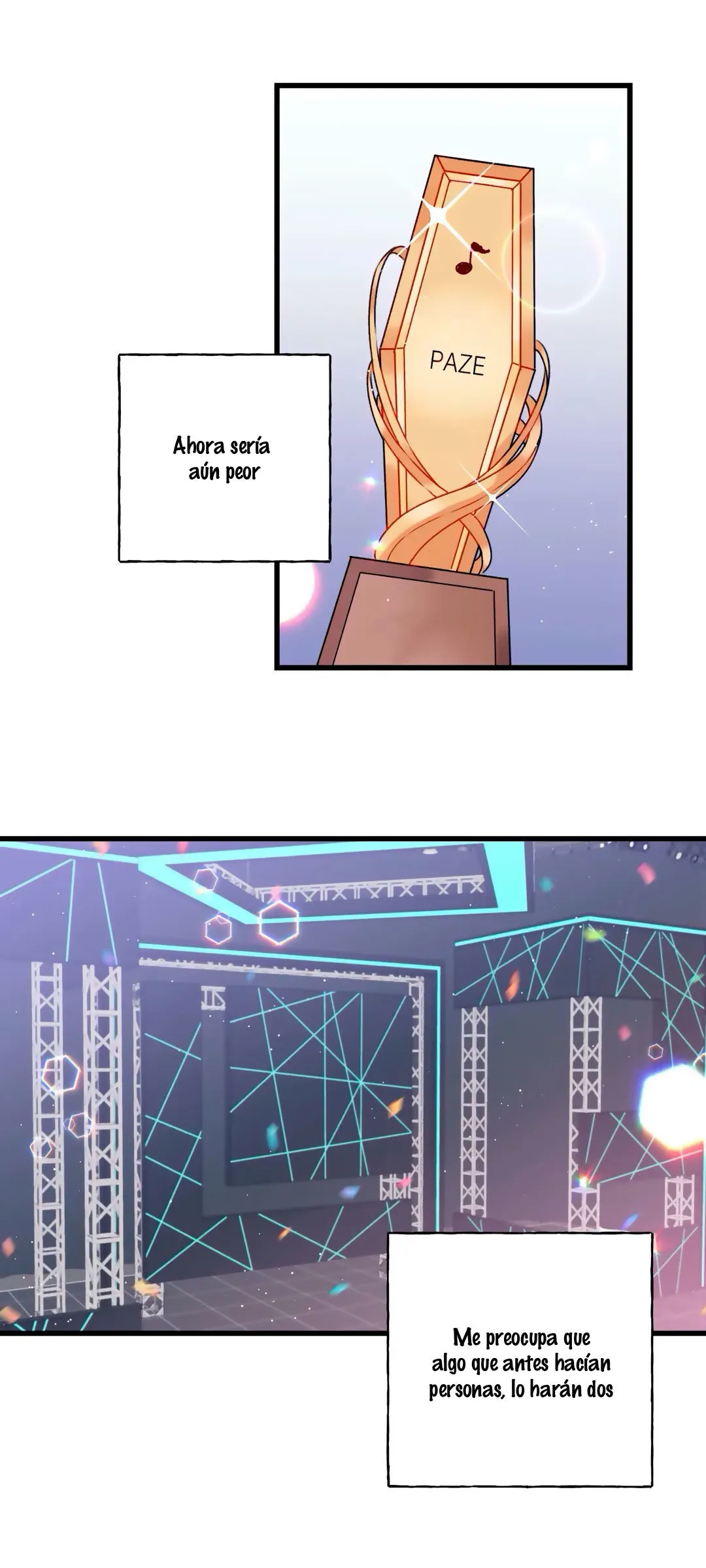 FUERA DEL ESCENARIO Capítulo 2 en Línea - página 43