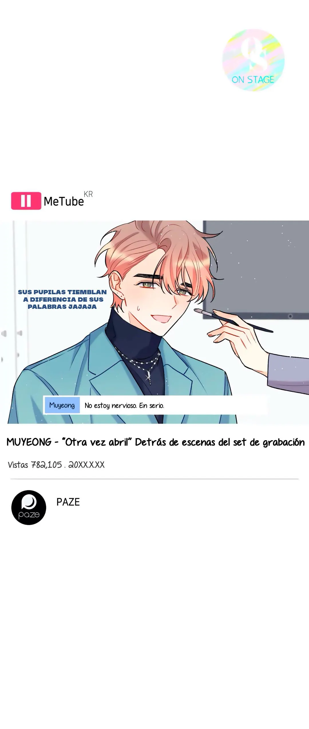 FUERA DEL ESCENARIO Capítulo 3 en Línea - página 55