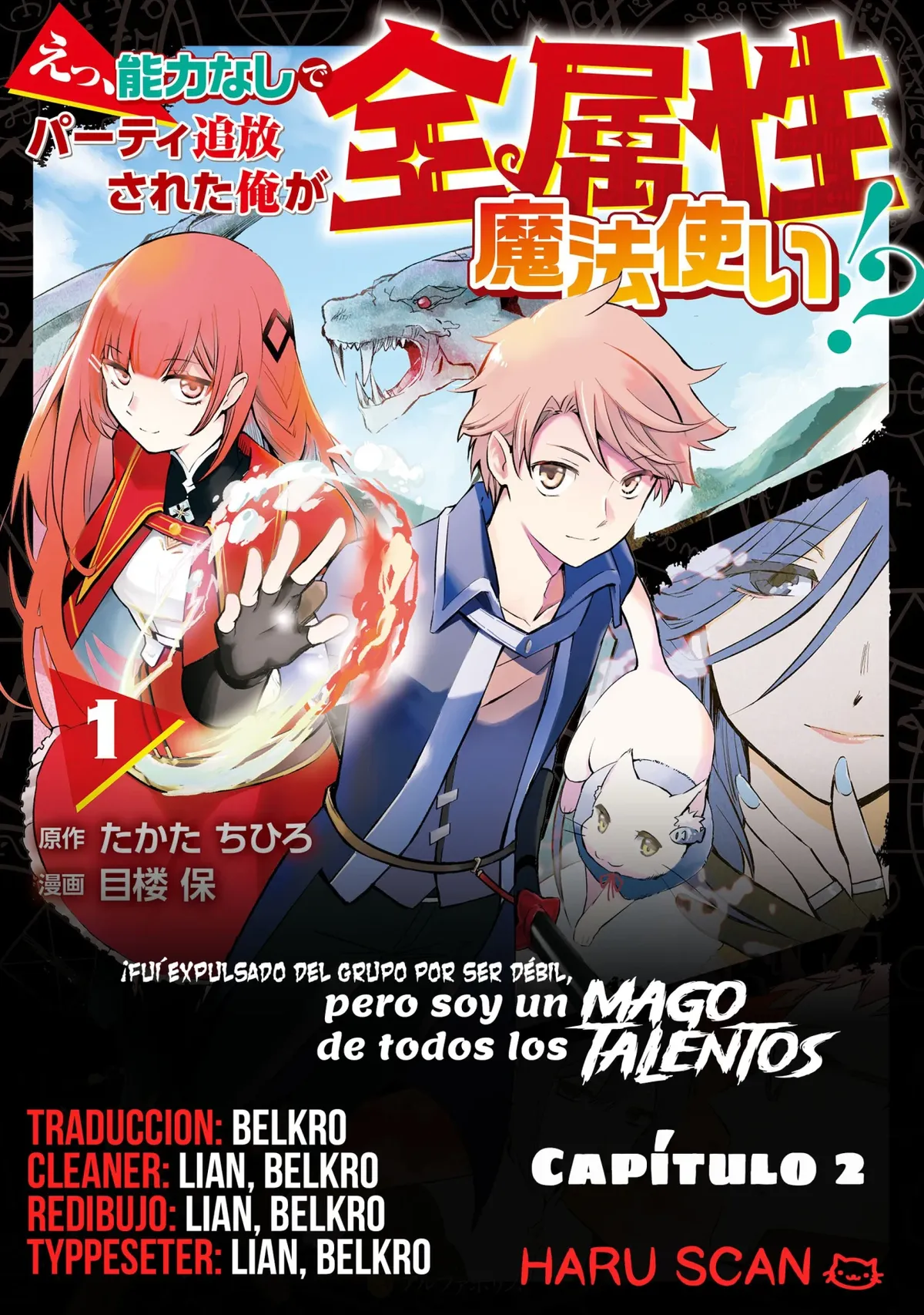 ¡Fui expulsado del grupo por ser débil, pero soy un mago de todos los talentos! Capítulo 2 en Línea - página 1