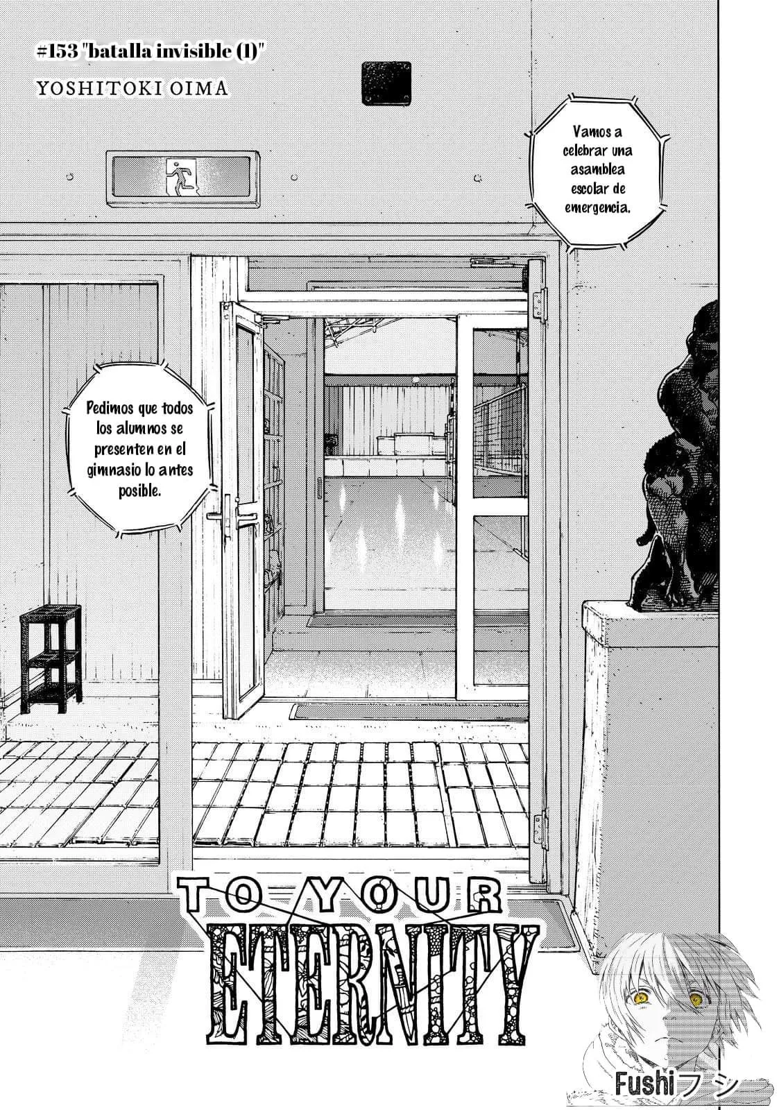 Fumetsu no Anata e Capítulo 153.1 en Línea - página 1