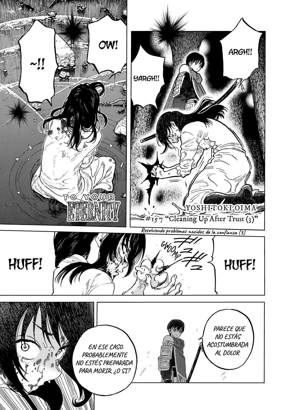 Fumetsu no Anata e Capítulo 157.3 en Línea - página 1