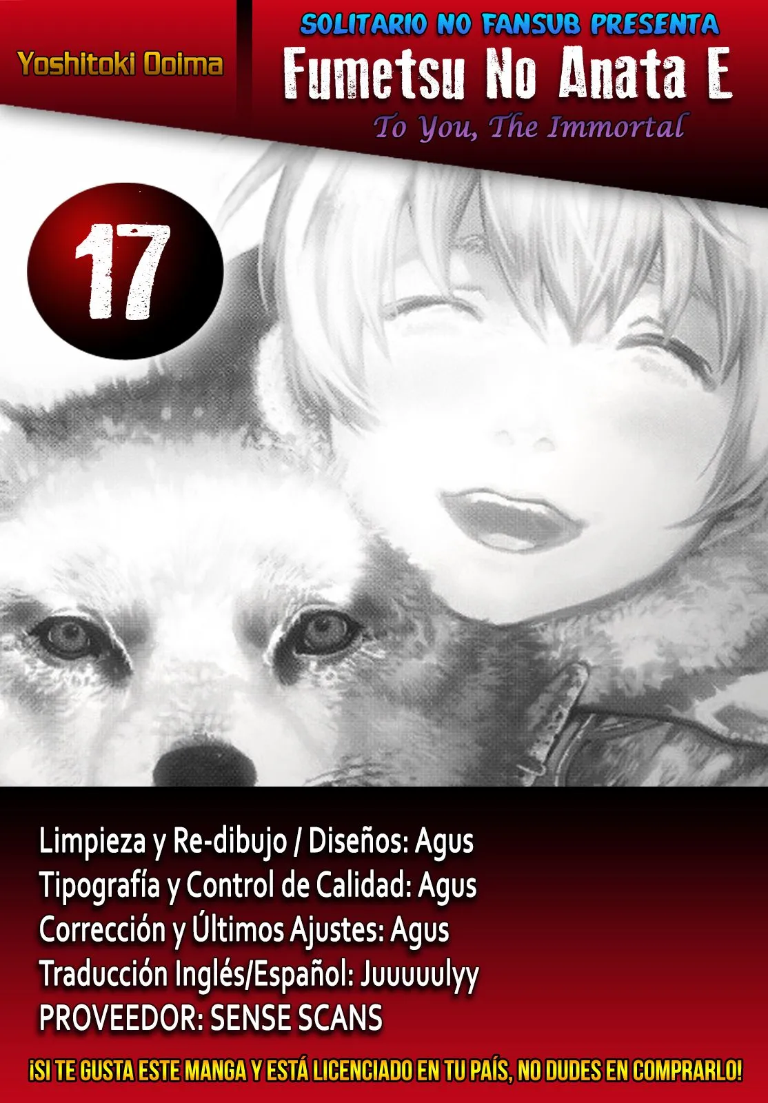Fumetsu no Anata e Capítulo 17 en Línea - página 1