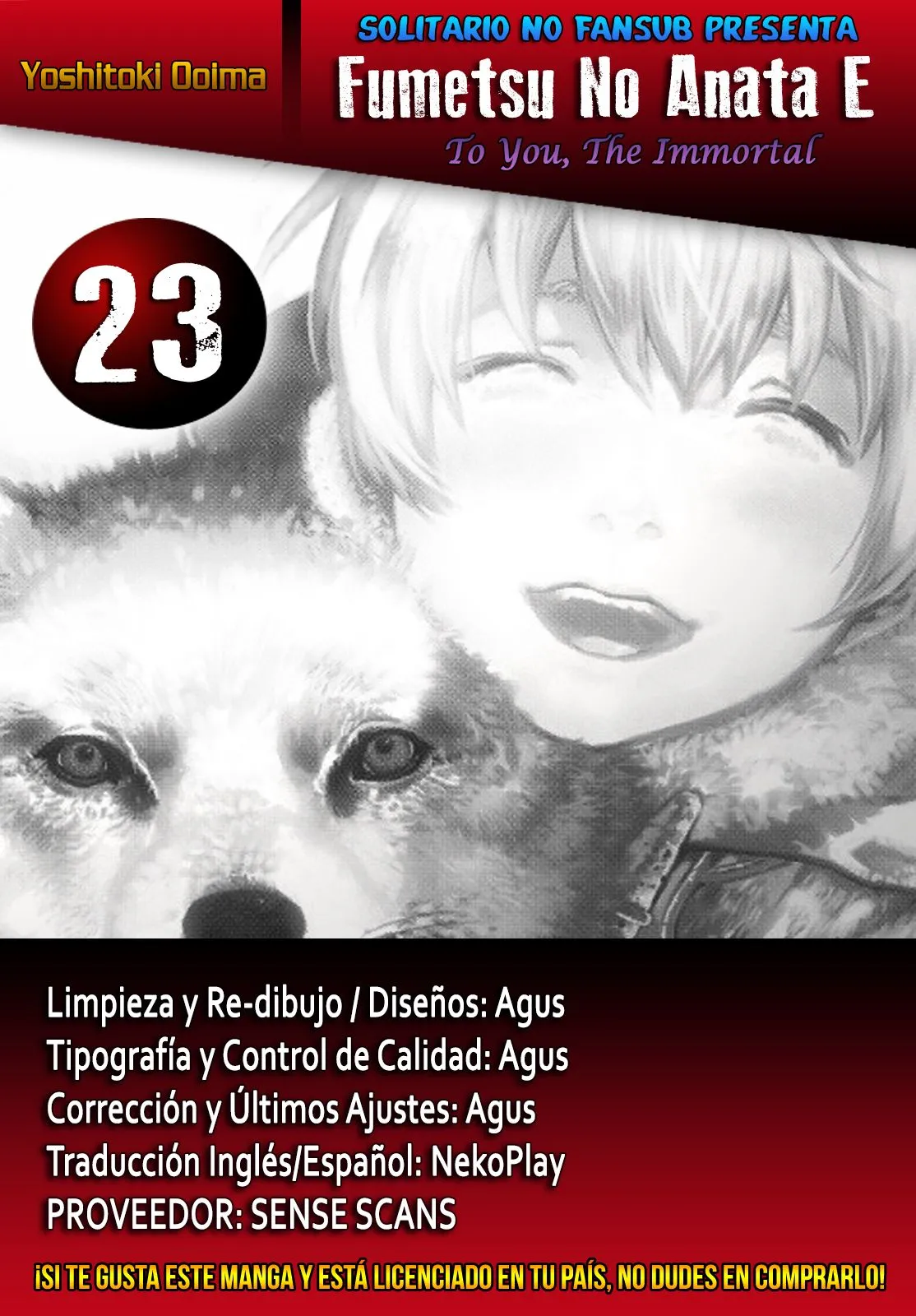Fumetsu no Anata e Capítulo 23 en Línea - página 1