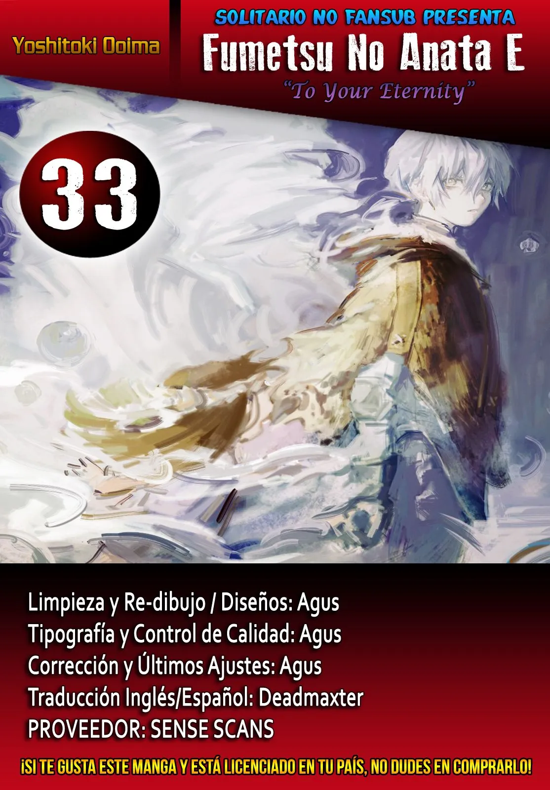 Fumetsu no Anata e Capítulo 33 en Línea - página 1