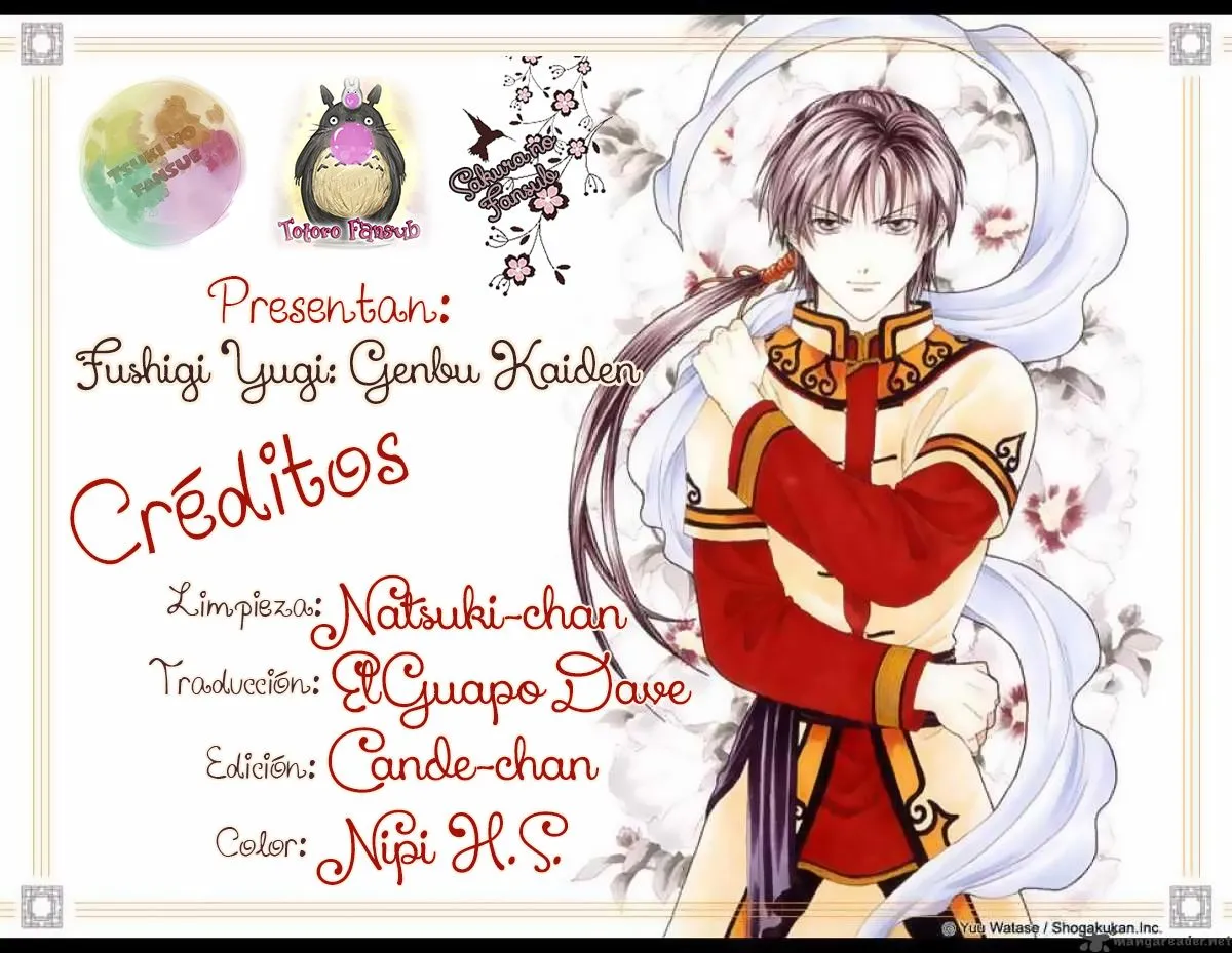 Fushigi Yuugi: Genbu Kaiden Capítulo 4 en Línea - página 1