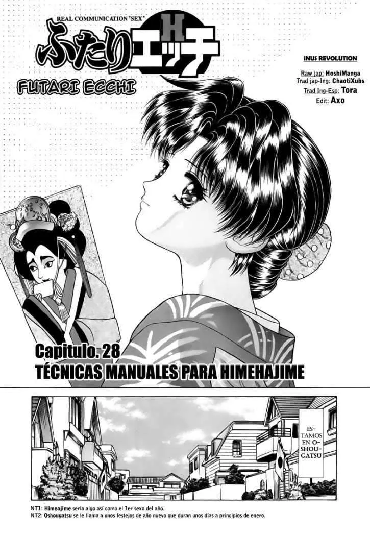Futari Ecchi Capítulo 28 en Línea - página 1