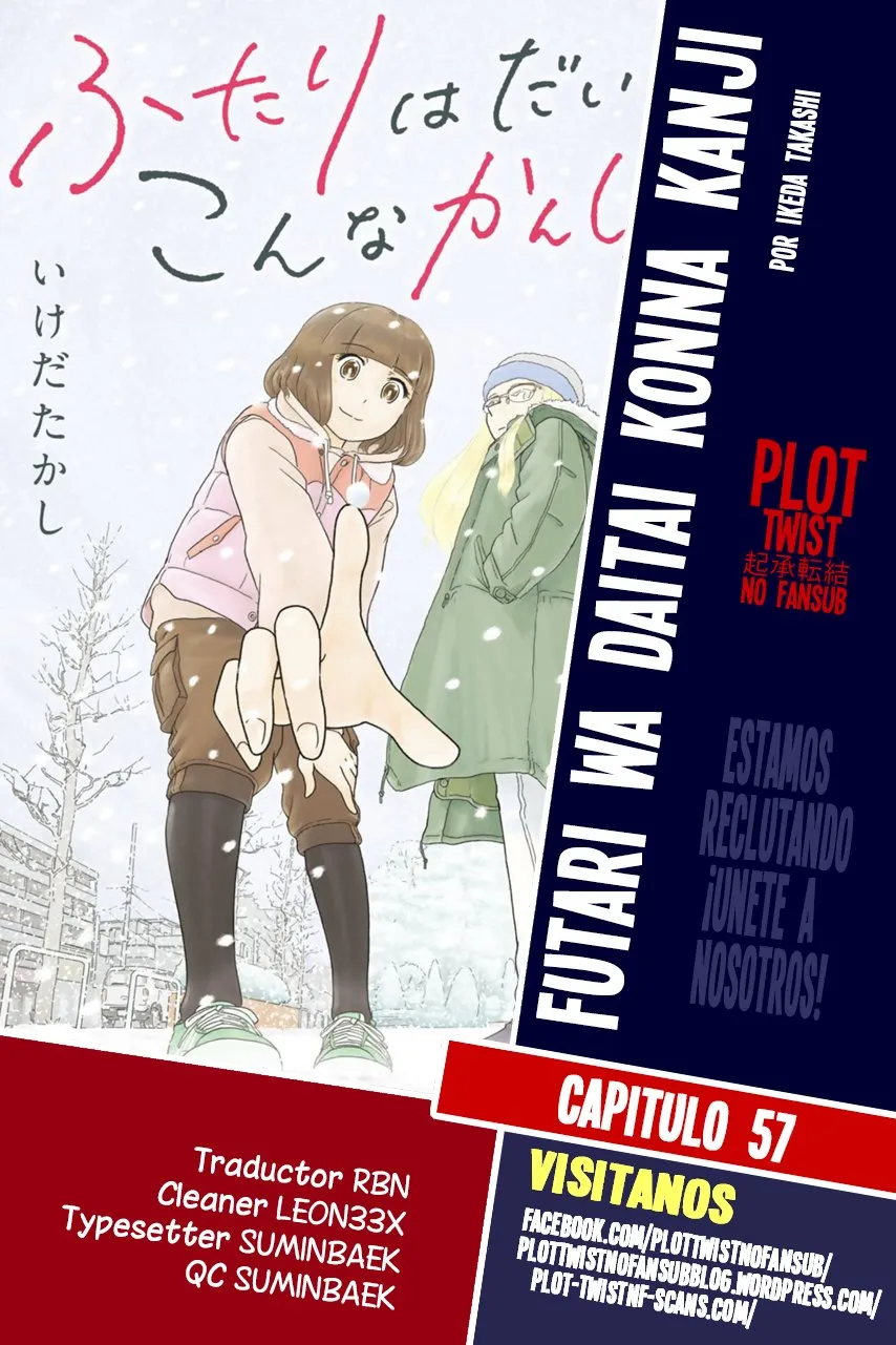 Futari wa Daitai Konna Kanji Capítulo 57 en Línea - página 1