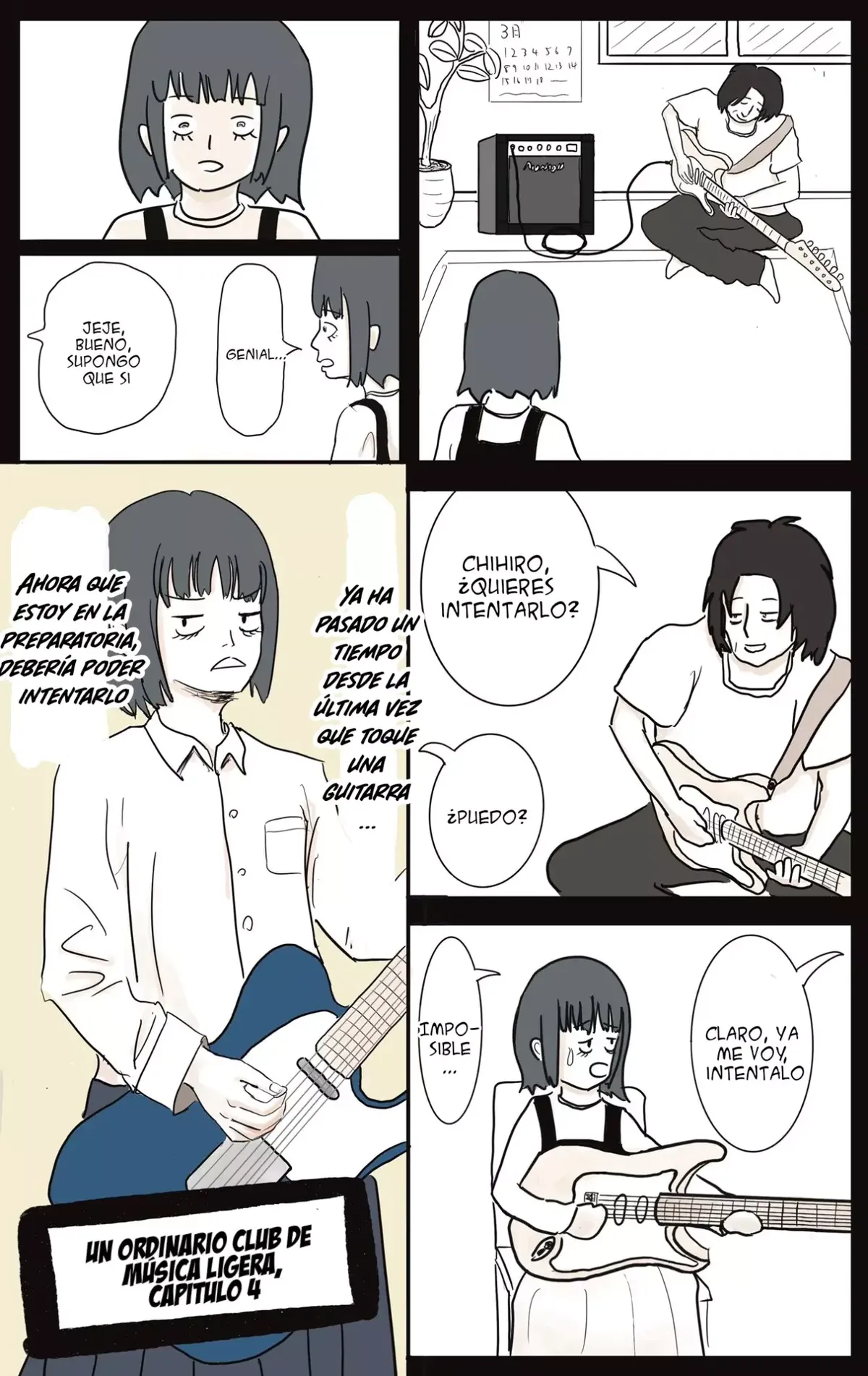 Futsuu no keionbu (Pre-serializacion) Capítulo 3 en Línea - página 1