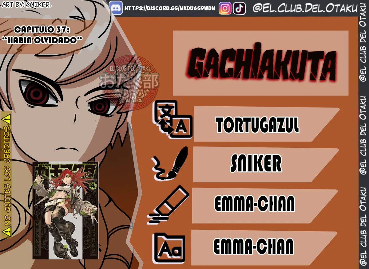 Gachiakuta Capítulo 37 en Línea - página 1