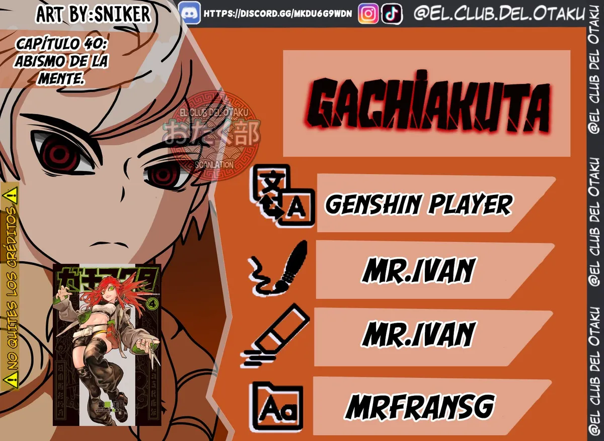 Gachiakuta Capítulo 40 en Línea - página 1