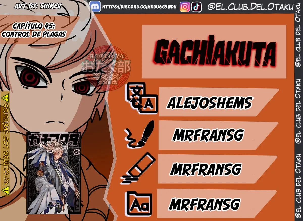Gachiakuta Capítulo 45 en Línea - página 1