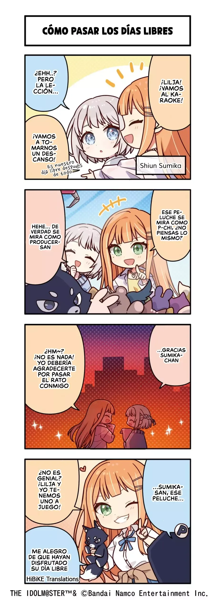 Gakuen iDOLM@STER 4Koma Capítulo 6 en Línea - página 1