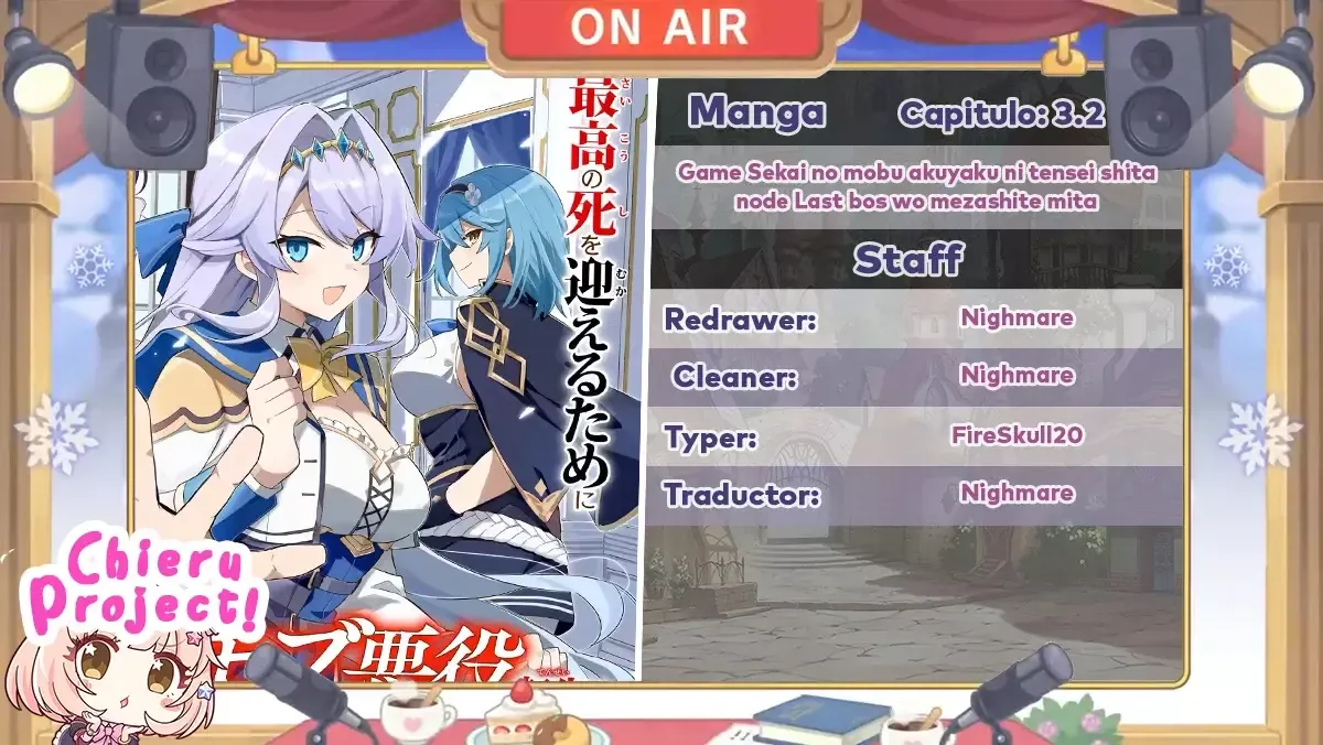 Game Sekai no mobu akuyaku ni tensei shita node Last bos wo mezashite mita Capítulo 3.2 en Línea - página 1