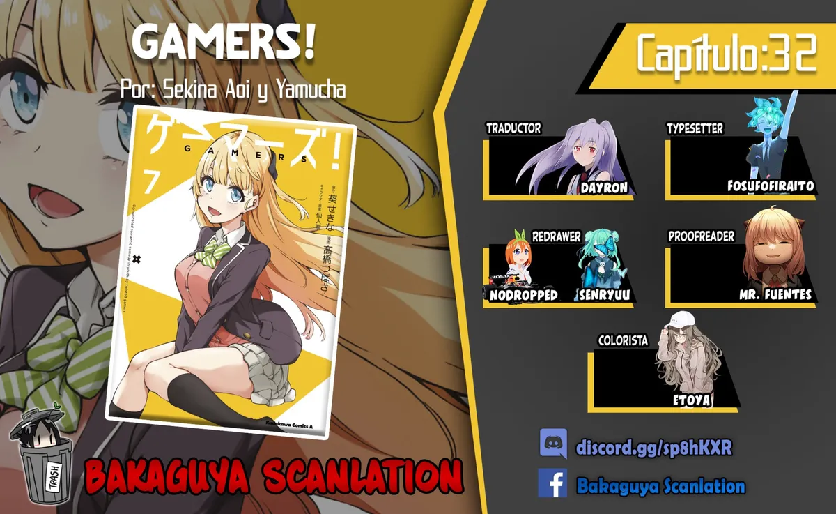 Gamers! Capítulo 32 en Línea - página 1