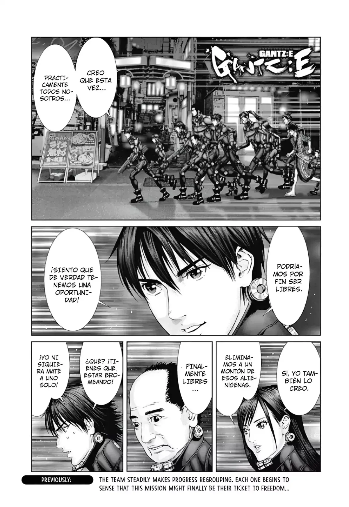 Gantz:E Capítulo 77 en Línea - página 1