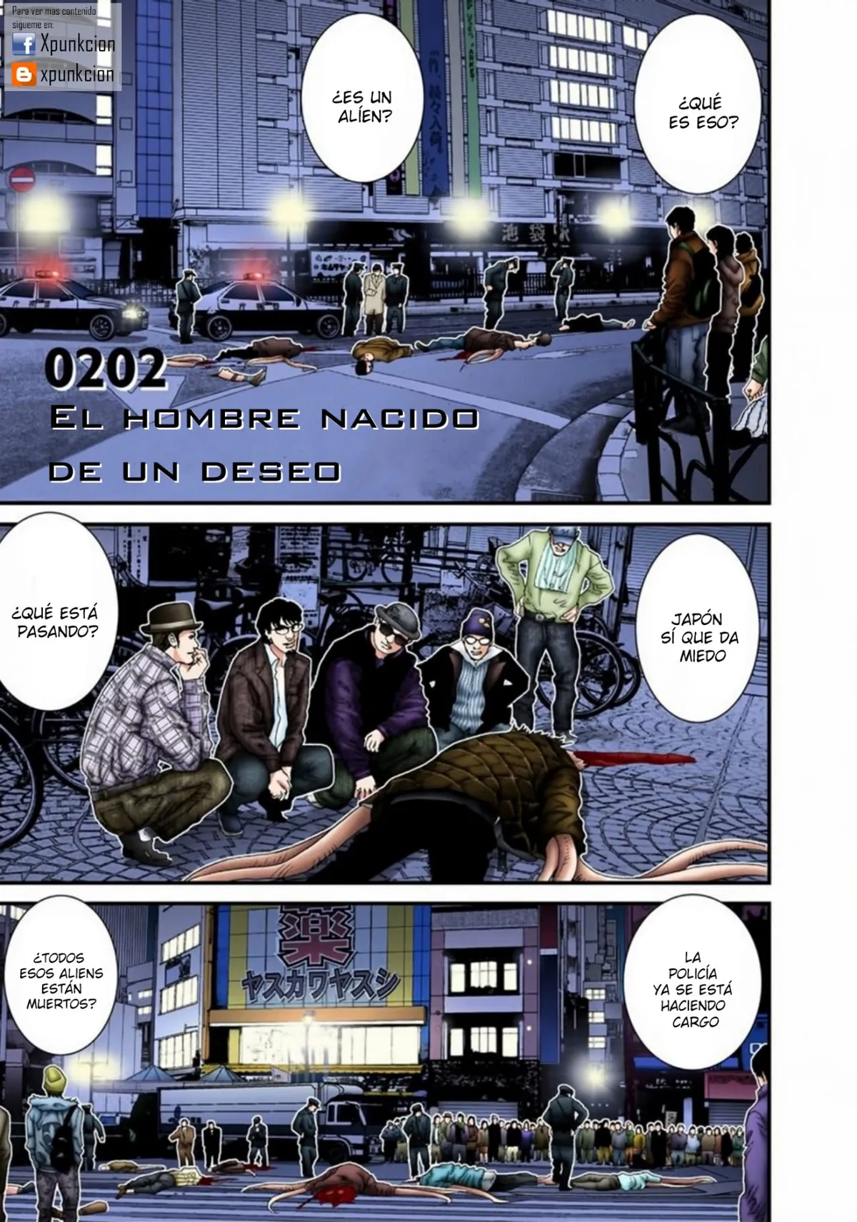 Gantz Full Color Capítulo 202 en Línea - página 1