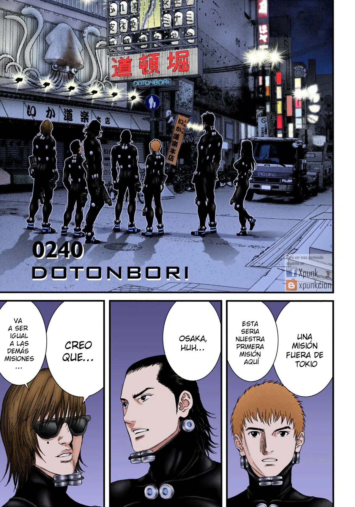 Gantz Full Color Capítulo 240 en Línea - página 1