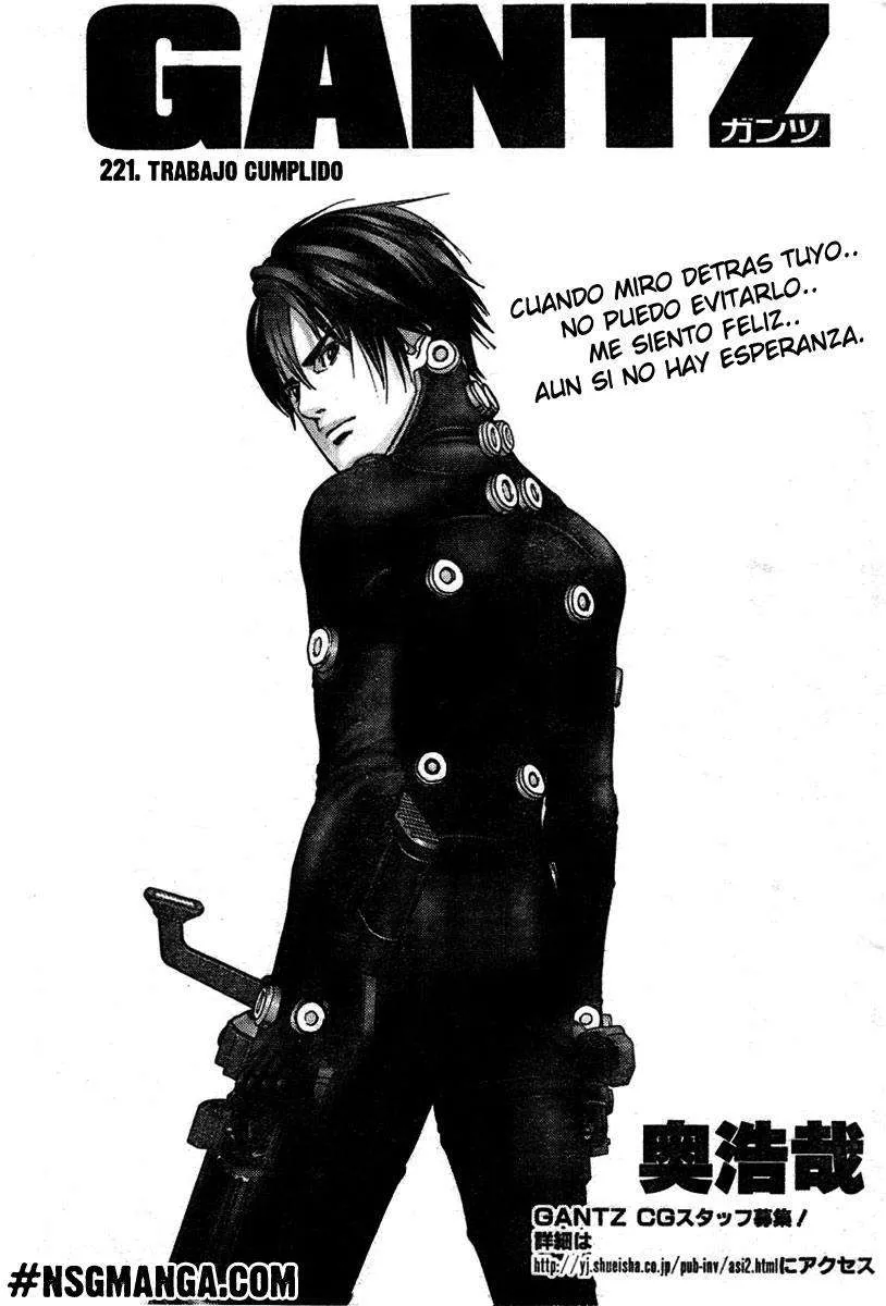 Gantz Capítulo 221 en Línea - página 1