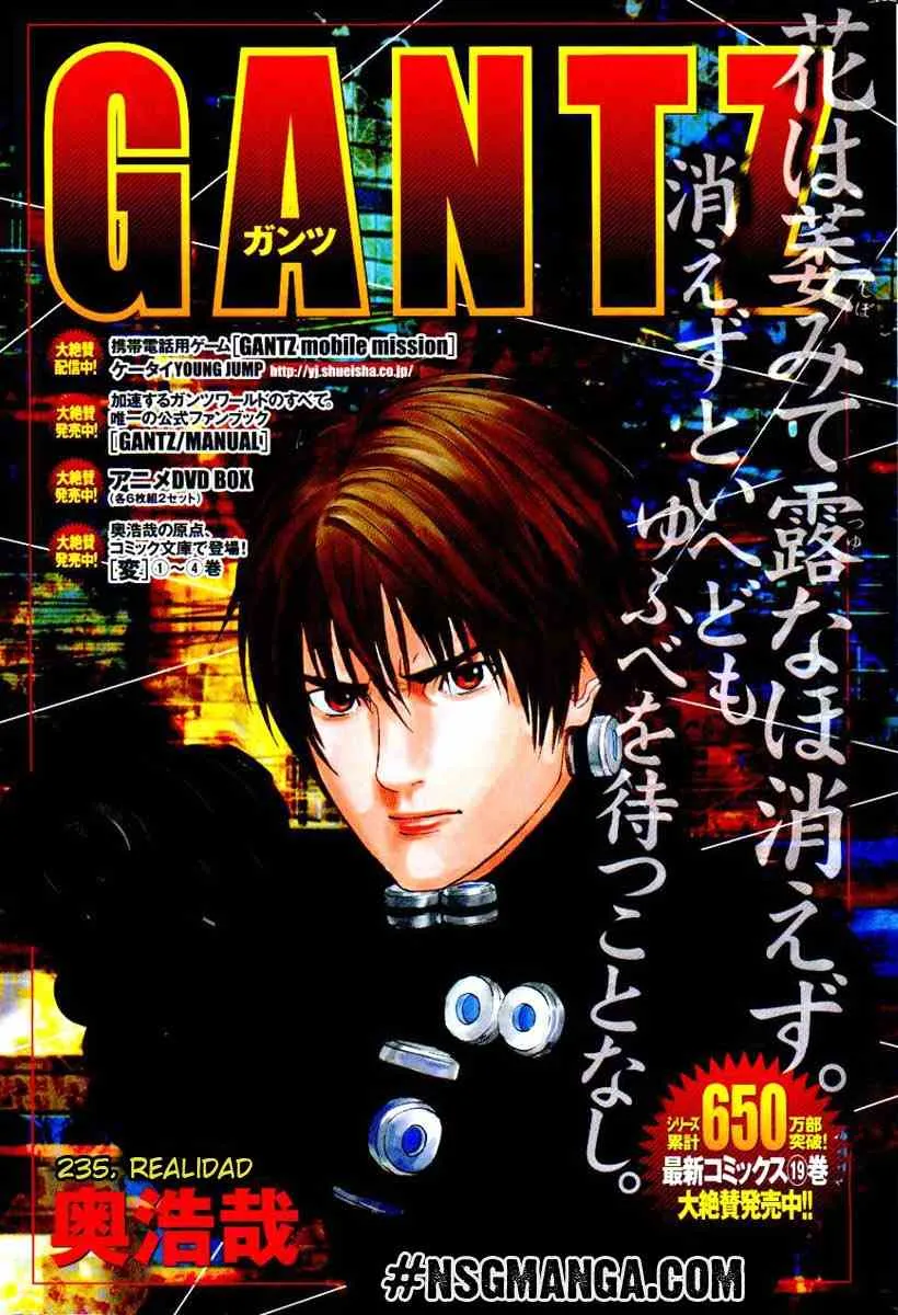 Gantz Capítulo 235 en Línea - página 1
