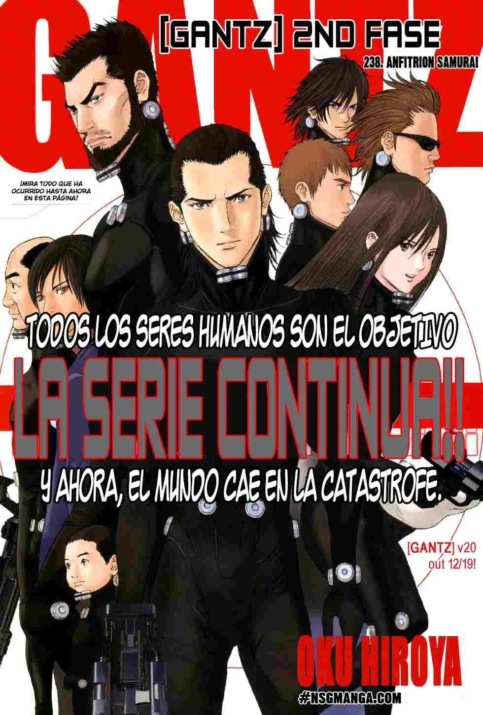 Gantz Capítulo 238 en Línea - página 1