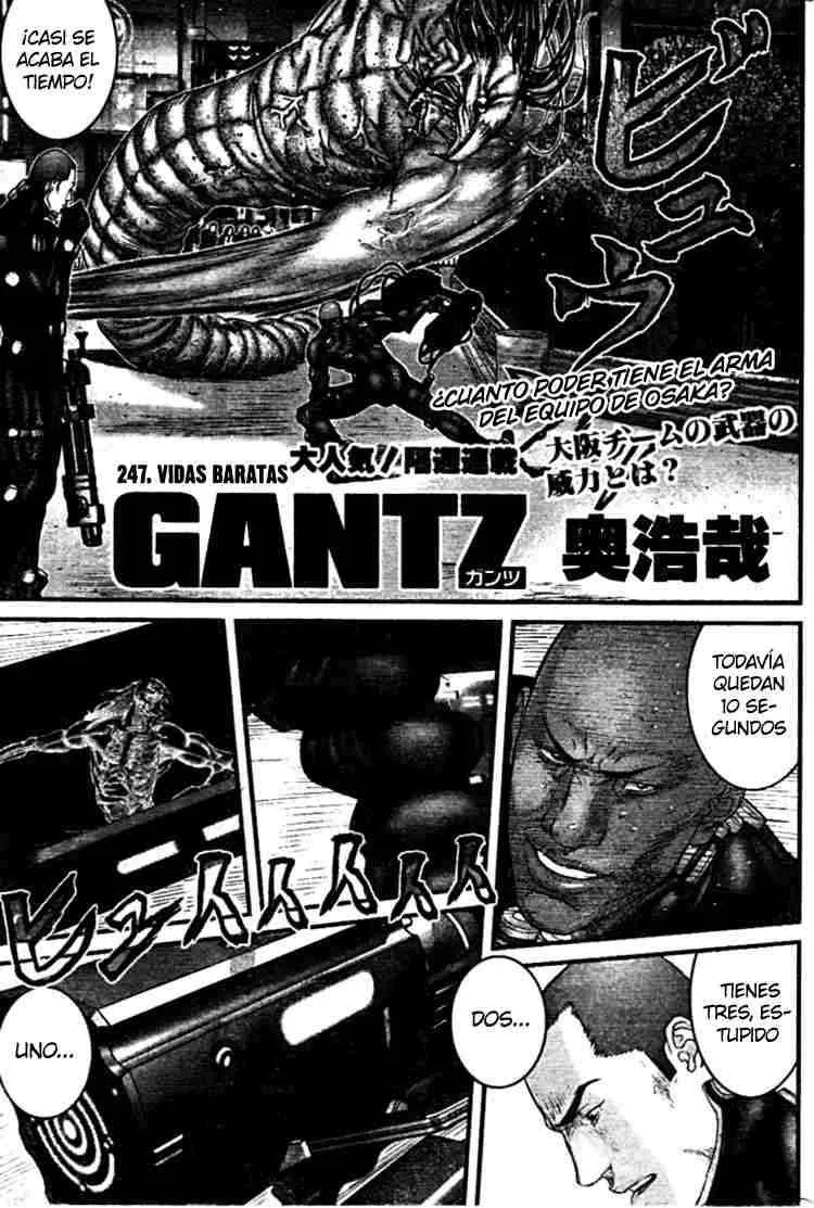 Gantz Capítulo 247 en Línea - página 1