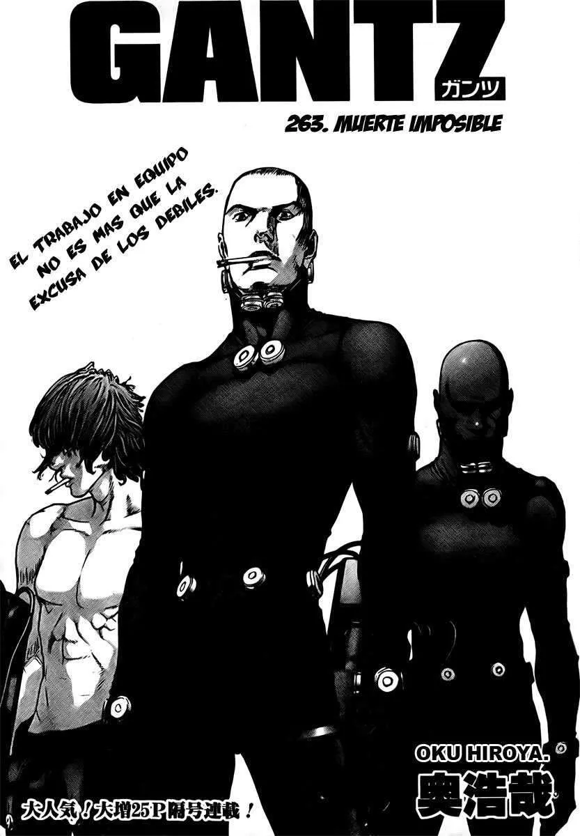 Gantz Capítulo 263 en Línea - página 1