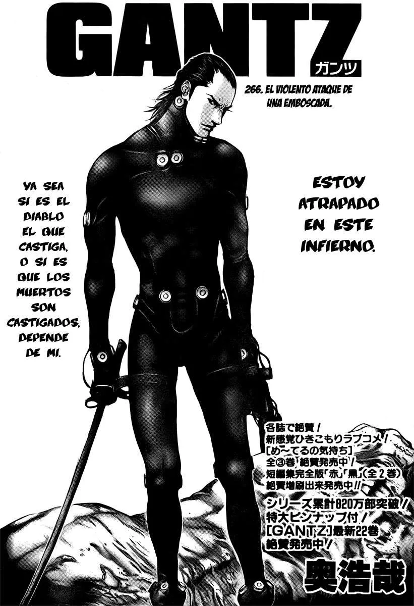 Gantz Capítulo 266 en Línea - página 1
