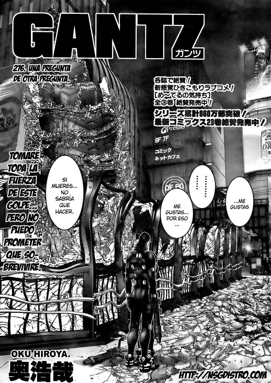 Gantz Capítulo 276 en Línea - página 1