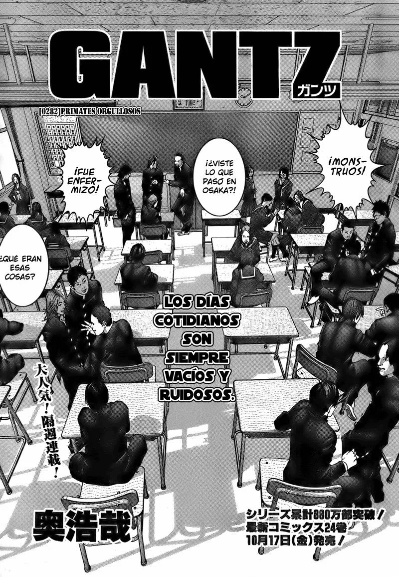 Gantz Capítulo 282 en Línea - página 1