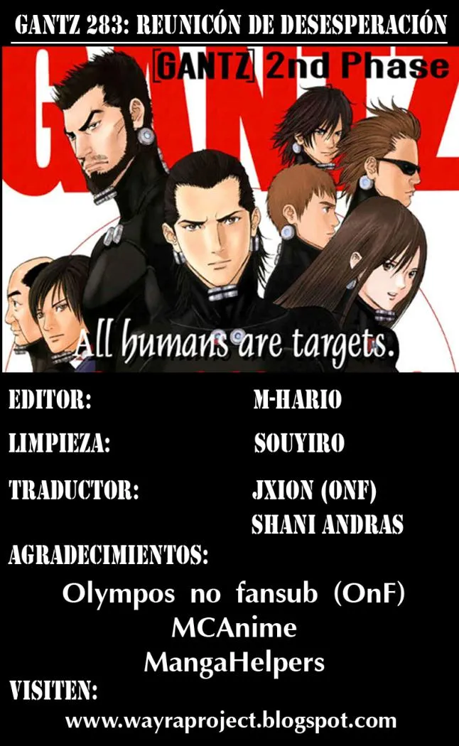 Gantz Capítulo 283 en Línea - página 1